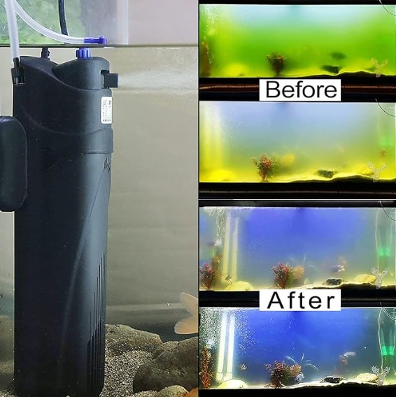 coospider aquarium uv filter instructions